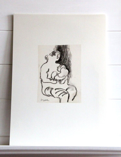 Henry moore litografia 1982 - henry,