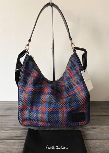 Borsa hobo pelle tessuto - in,