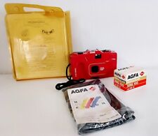 AGFA Color Car Camera 35mm focus free 80s DGM italy set fotocamera + rullino