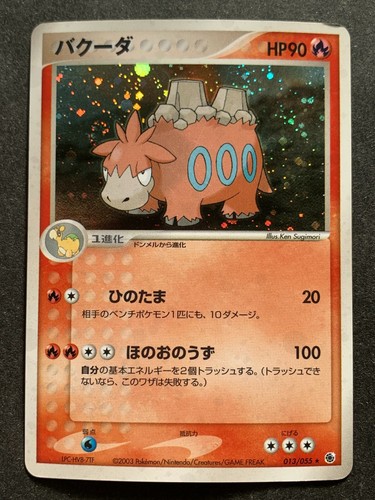 Carta pokemon camerupt 013 - pokemon,