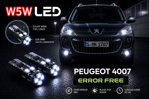 Pour peugeot 4007 - pour, ampoules