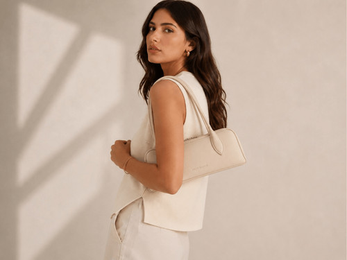 Borsa tracolla melie bianco - tracolla,