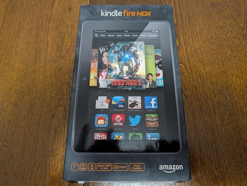 Amazon kindle fire hdx - 7, (3a