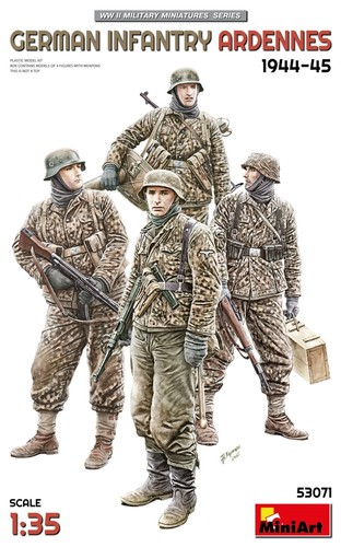 Miniart 53071 fanteria - fanteria, tedesca