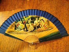 Ventaglio spagnolo vintage Flamenco da collezione - hand fan