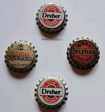 4X Tappo A Corona D'epoca