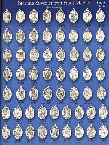 Collana scegli santo - u, patrono