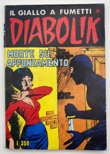 Fumetto Diabolik Morte su