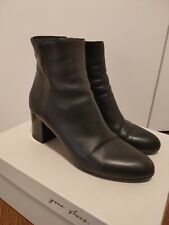 Contigo stivaletti ankle boots in pelle nera misura 39