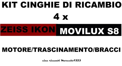 Kit cinghie ricambio - cinghie,