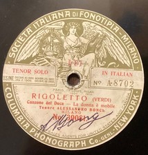 Alessandro Bonci 78 rpm