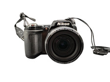 Nikon Coolpix L110 - 12.1 MP Digitalkamera Schwarz mit 15x Zoom und HD-Video