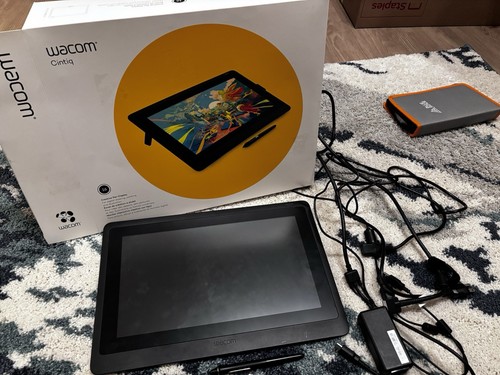 Wacom cintiq drawing - drawing, tablet