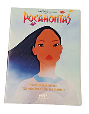 Pocahontas Spartiti Tastiera e Accordi con testi 10 Brani Disney Pictures