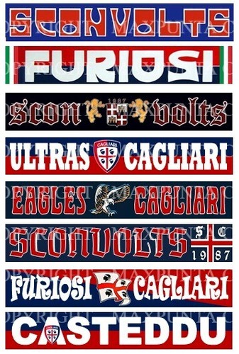 Cagliari adesivi - cagliari, 8