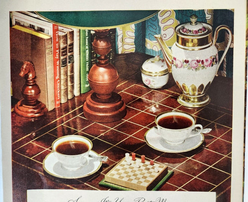 Scacchiera caffè vintage - scacchiera, a&p