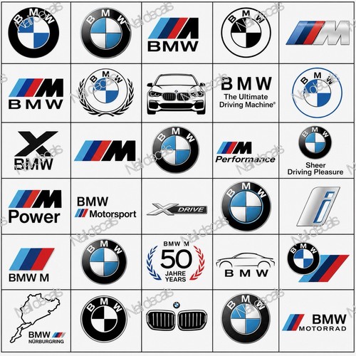 Bmw decalcomanie unghie - bmw,