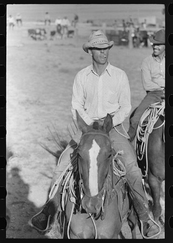 Foto wagon mound - cowboy, a