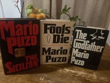Mario Puzo HCDJ Book Lot Of 3