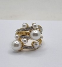 ANELLO A FASCIA CON PERLE