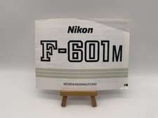 Nikon F-601M Istruzioni D'Uso