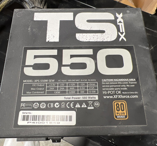 Xfx ts550 alimentatore 550w - alimentatore,