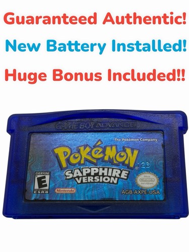 Pokemon zaffiro gba - pokemon, gameboy