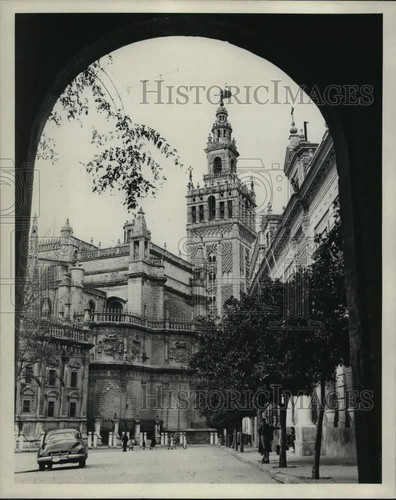 1953 press photo giralda tower - 1953,