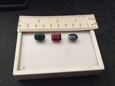 RUBINO ZAFFIRO E SMERALDO NATURALE CARATI 22,30