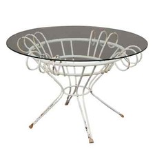 Tavolino Vintage Ferro Battuto