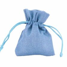 12 SACCHETTI AZZURRI IN JUTA