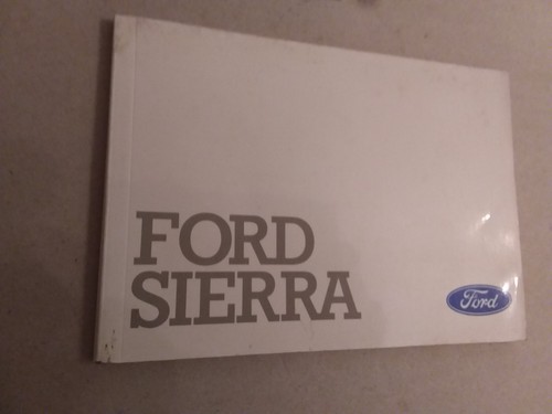 Ford sierra libretto uso e - sierra,