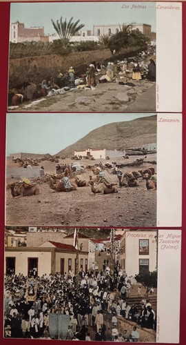 Antique spanish postcards lot - antique,