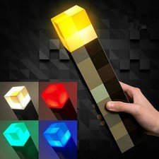 Lampada Torcia LED 4 Colori