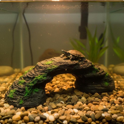 Piattaforma per acquario per
