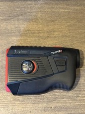 Bushnell Tour V5 telemetro laser golf design compatto rosso nero