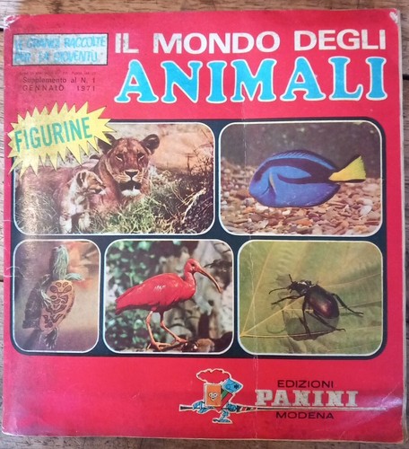 Album figurine mondo degli - il,