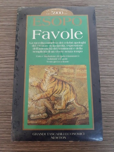 Esopo favole raccolta - esopo, la