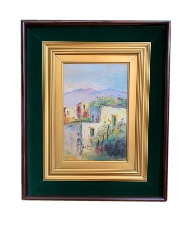 Quadro dipinto casolare - di,