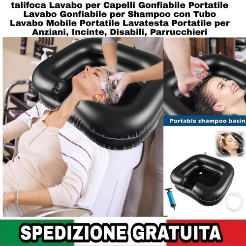 Lavabo per capelli gonfiabile - lavabo,