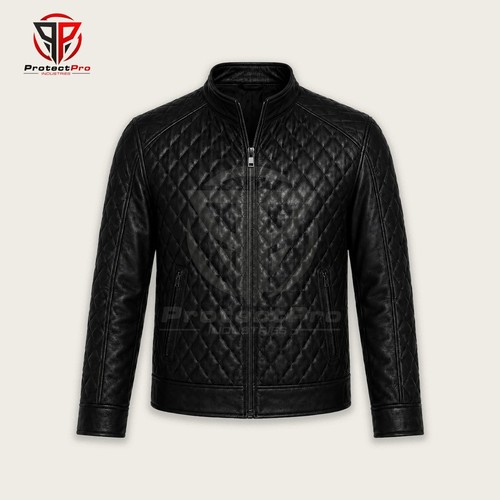 Giubbotto uomo casual nero