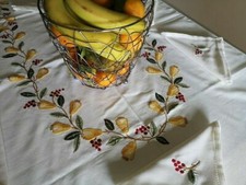 tovaglia x12 Misto lino con