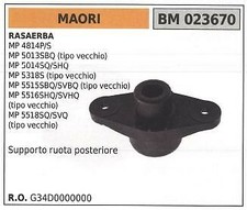 Supporto ruota posteriore