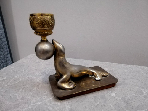 Scultura leone marino - , vintage