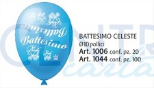 PALLONCINI IN LATTICE CELESTE