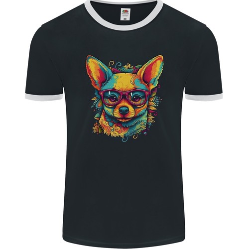 Shirt ringer uomo chihuahua - t-shirt,