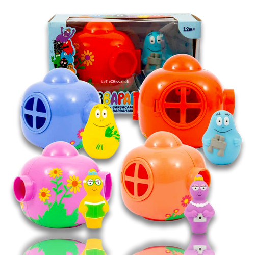 Barbapapà playset barbacamere - barbapapà,