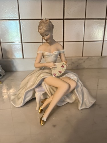 Capodimonte statuina ballerina - statuina,