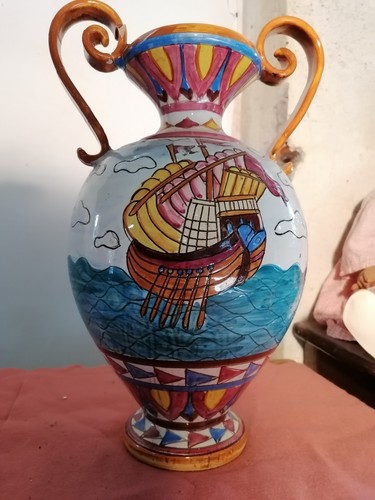 Vaso ceramica deruta - i,