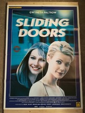 PORTE SCORREVOLI Locandina Film Originale 39x55" 2Sh Italiano GWYNETH ALTROW